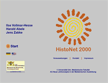 Tablet Screenshot of histonet2000.de